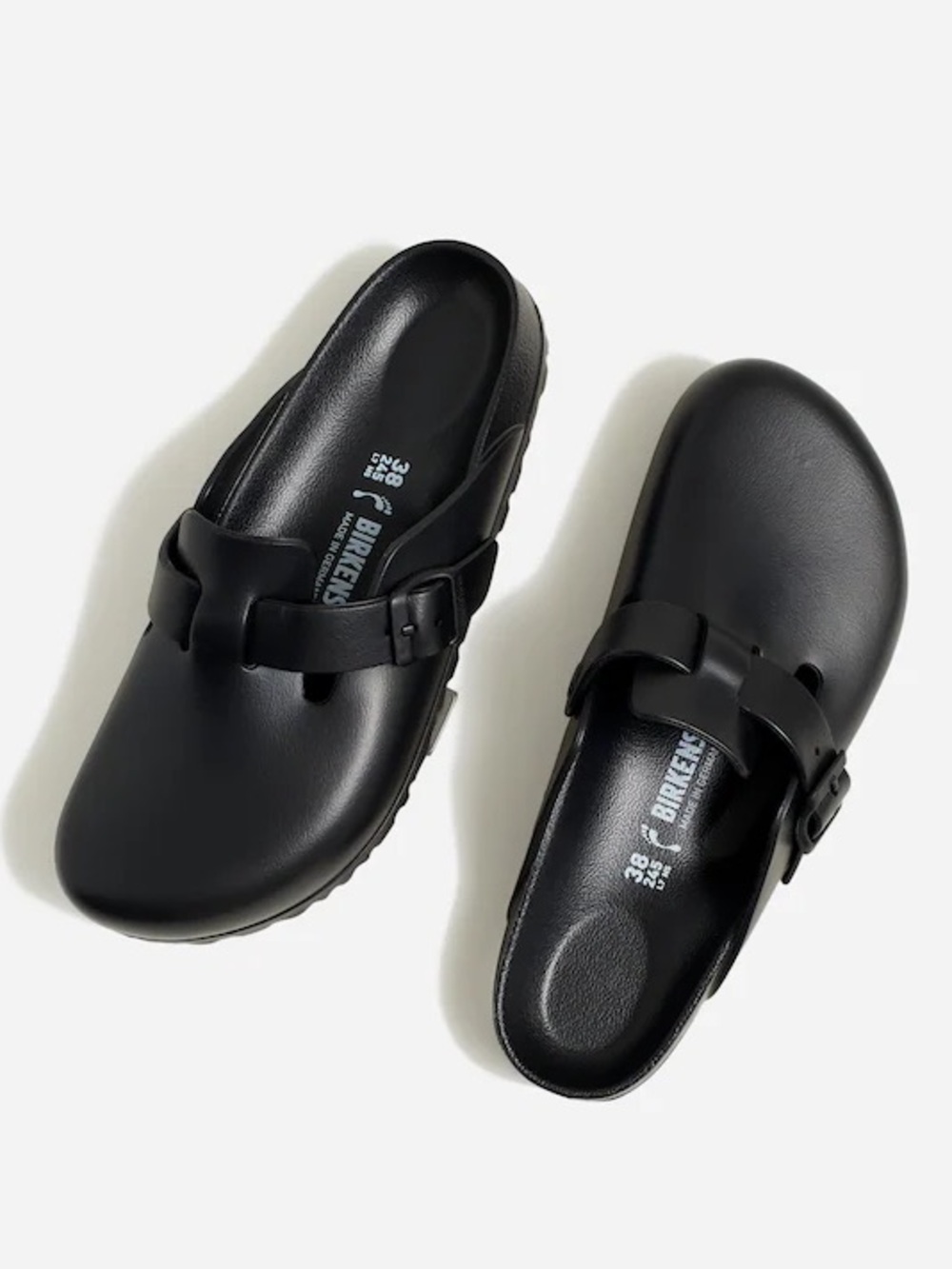 BIRKENSTOCK Boston EVA Clogs in Black | Size 40